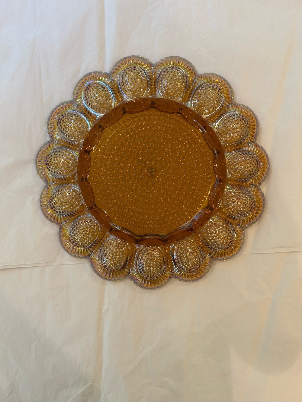 Vintage Deviled Egg Dish - Picture 5 of 6